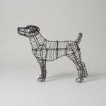 Jack Russell Topiary Frame, 14 Inch