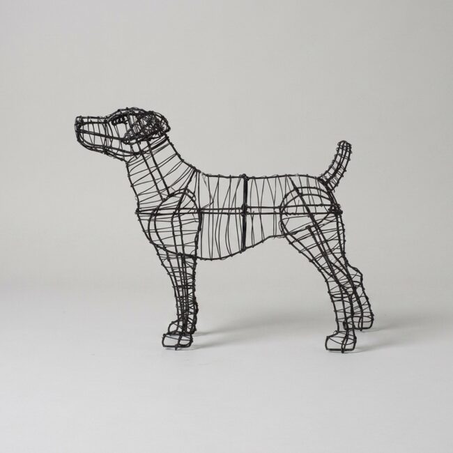 Jack Russell Topiary Frame, 14 Inch