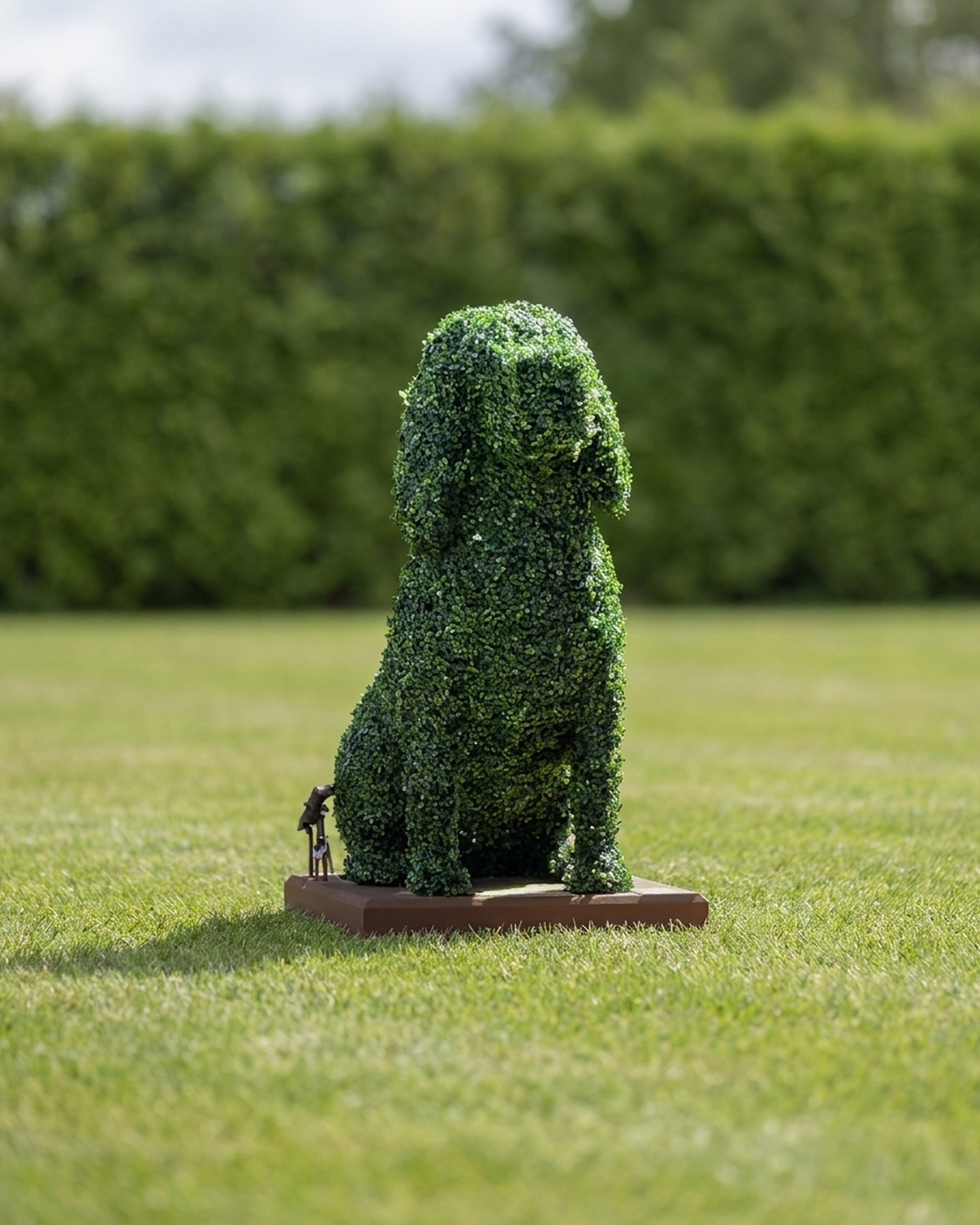 Sitting Dog Topiary, 4 ft Sitting Dog Topiary, 4 ft