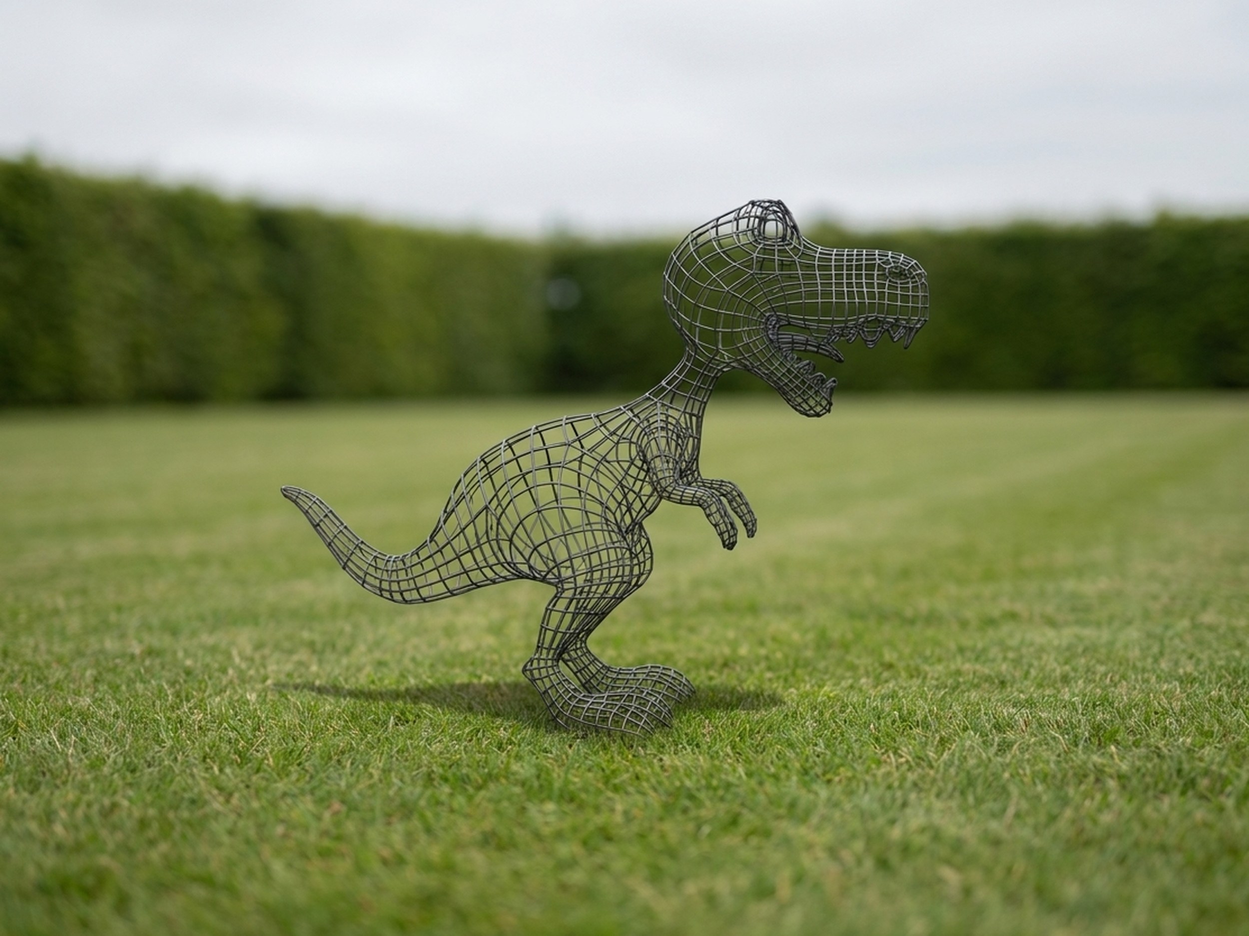 Life-Size Dinosaur Topiary