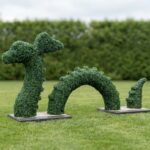 Life-Size Nessie Sauropod Topiary