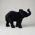 Black Elephant Topiary, 3.77 ft