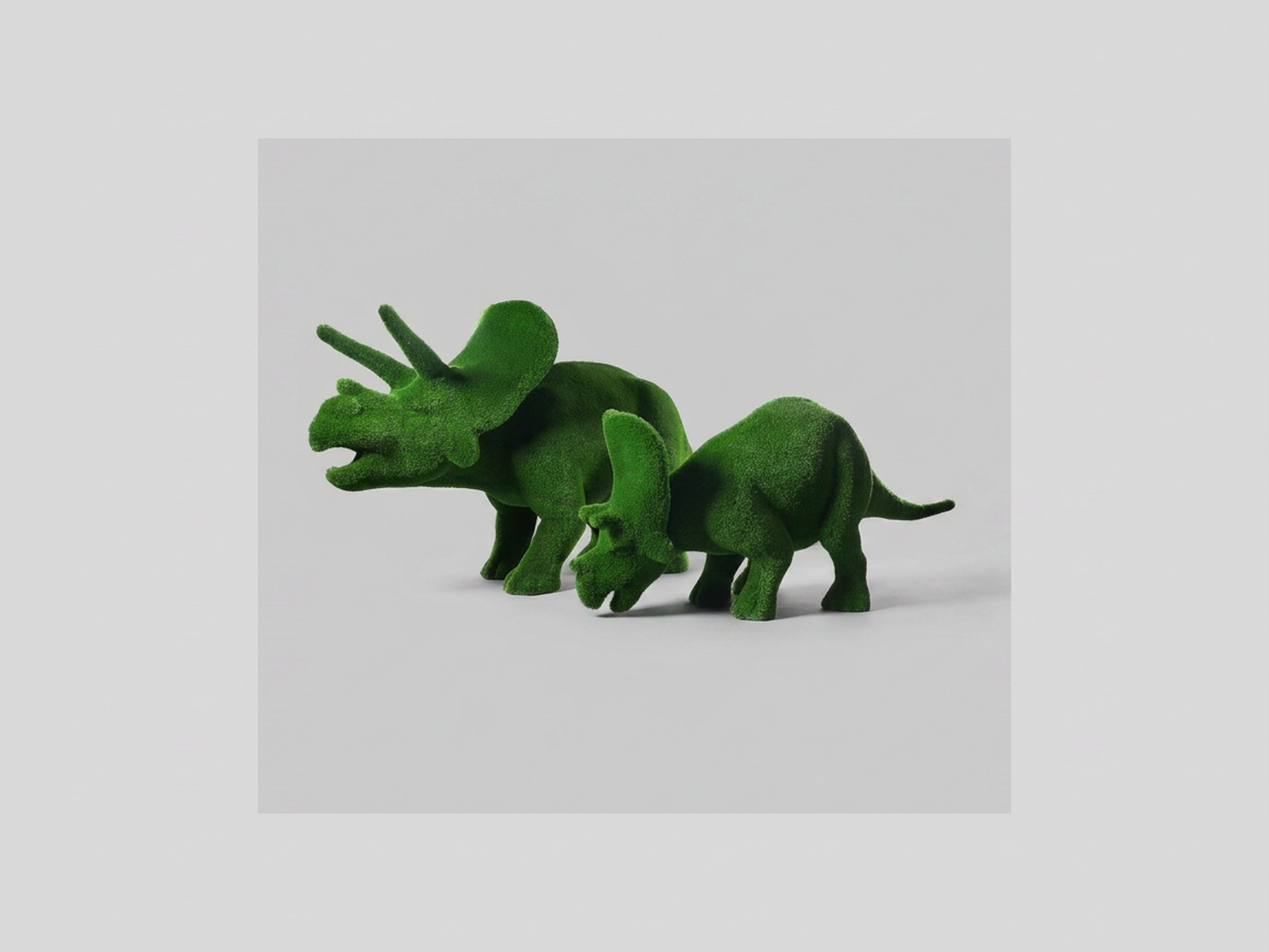 Triceratops Topiary, 8.2 ft Triceratops Topiary, 8.2 ft