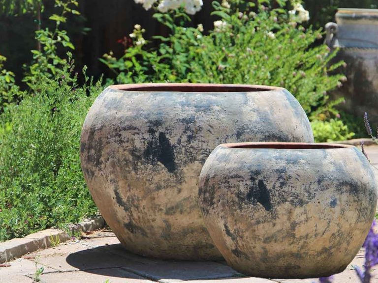 Planter de Lagos, Set of 2: Aegean Sea