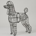 Standard Poodle Topiary Frame, 32 In