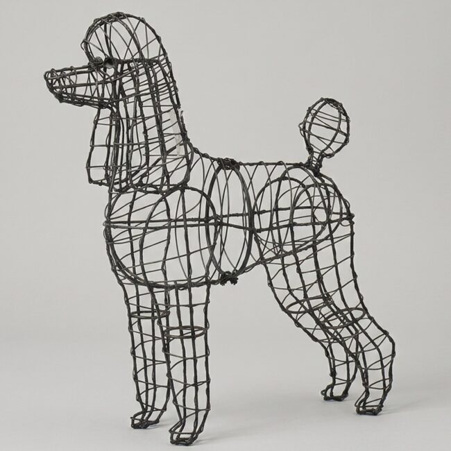 Standard Poodle Topiary Frame, 32 In