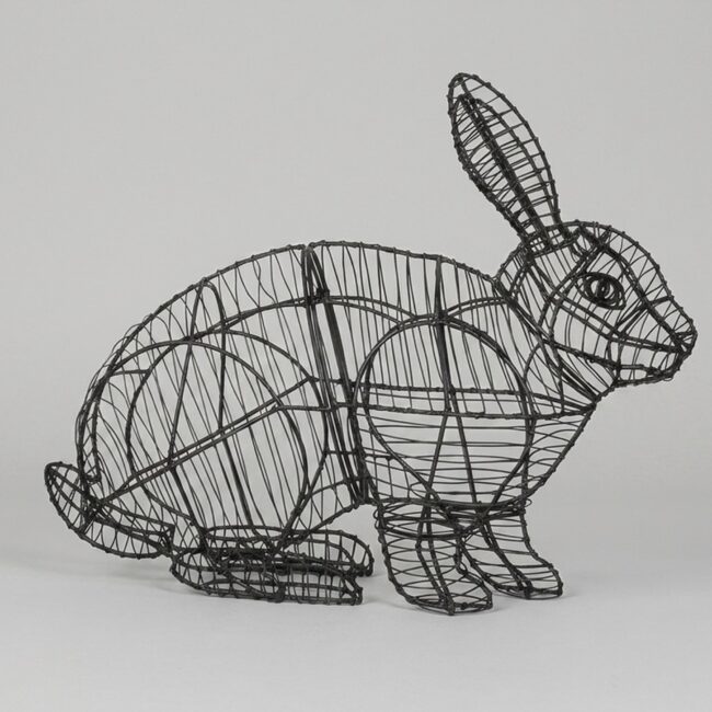 Hopping Rabbit Topiary Frame, 13–20 in