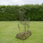 Running Deer Topiary Frame, 60 in High