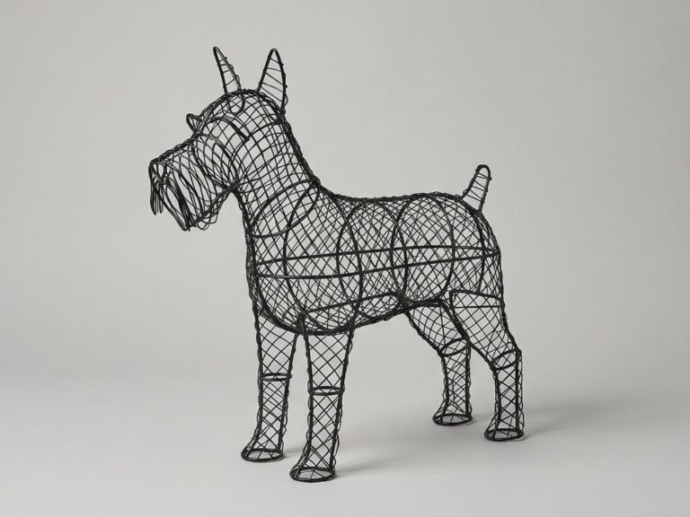 Schnauzer Topiary, 18 Inch (Frame)
