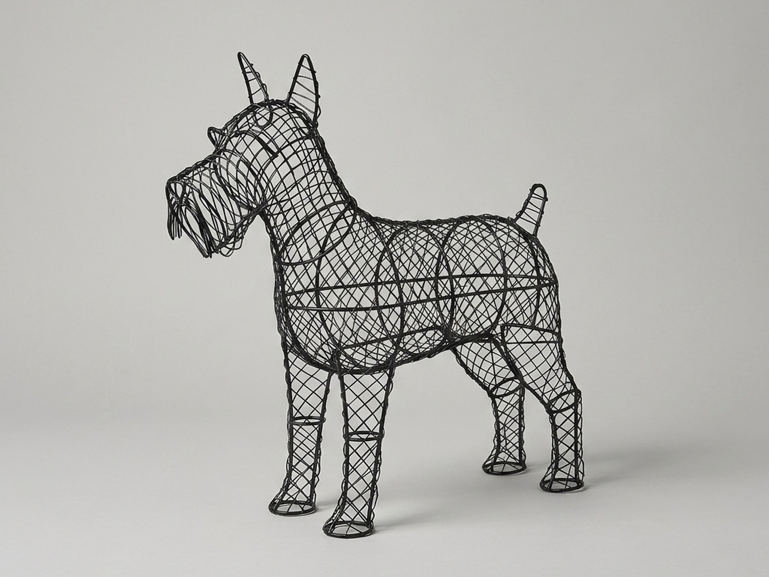 Schnauzer Topiary, 18 Inch (Frame)