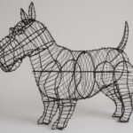 Scottie Dog Topiary Frame, 18 Inch