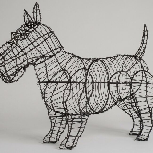 Scottie Dog Topiary Frame, 18 Inch