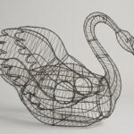 Swan Topiary Frame, 24 Inch