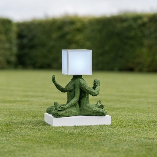 Custom Topiary Buddha