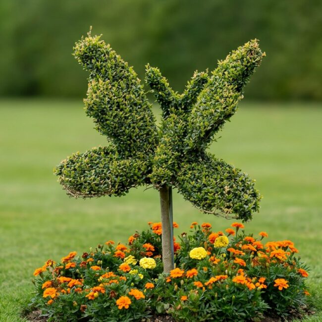 Moss Topiary Butterfly