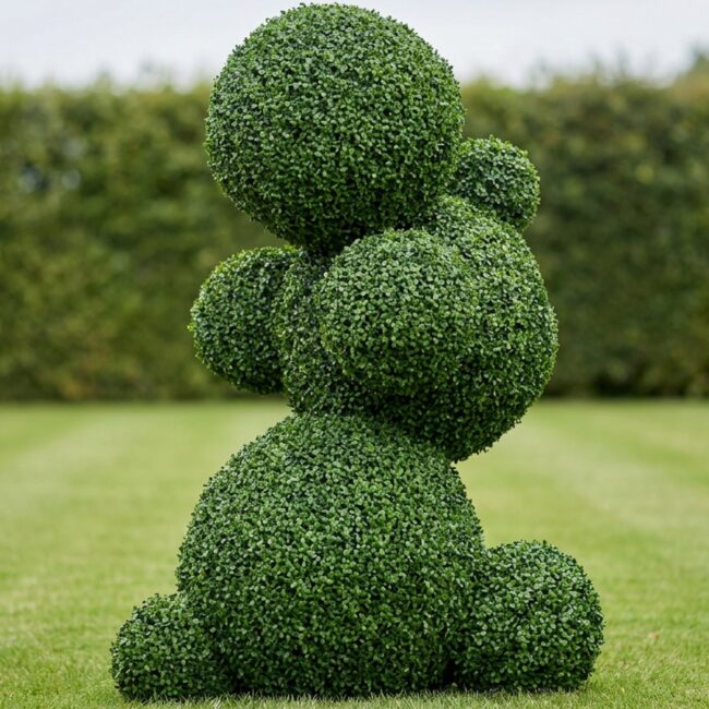 Topiary Connected Globe Spheres