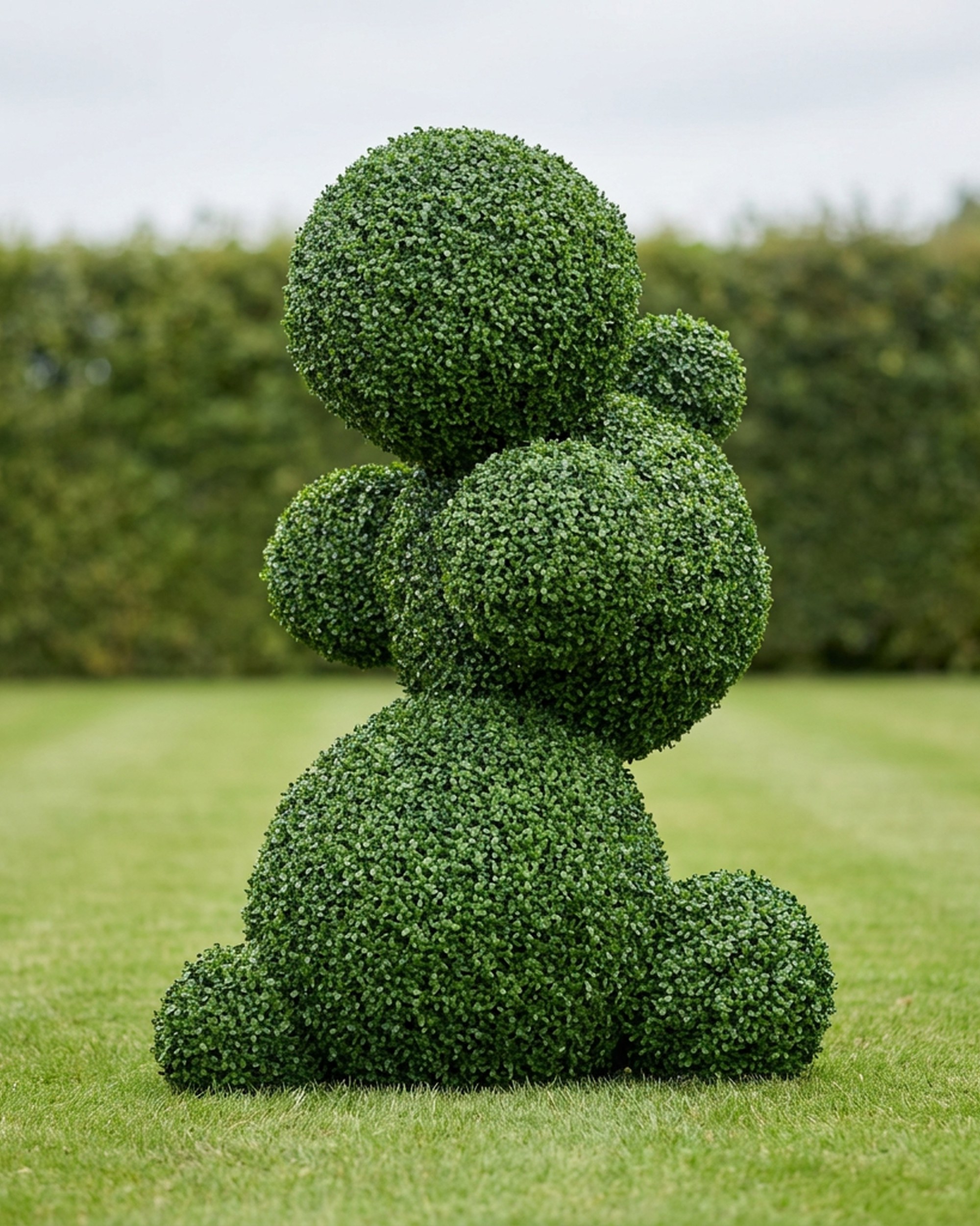 Connected Globe Spheres Topiary
