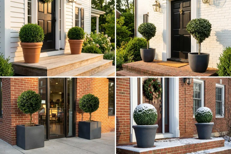 Boxwood in a Planter: Cultivar, Pot Size, Watering and Winter