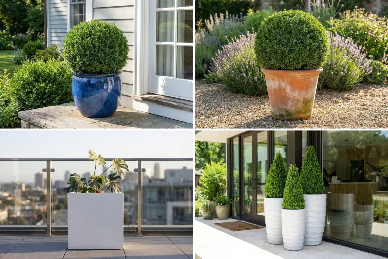Planter Materials for Live Plants: Glazed, Terracotta or Fiberglass
