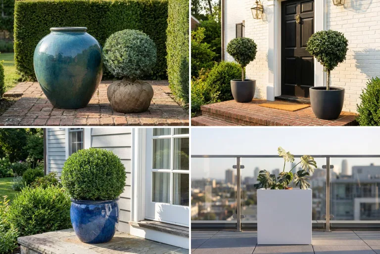 What Size Planter Does a Topiary Need? Opening, Root Ball and Proportion