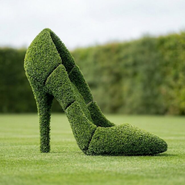 High Heel Shoe Topiary
