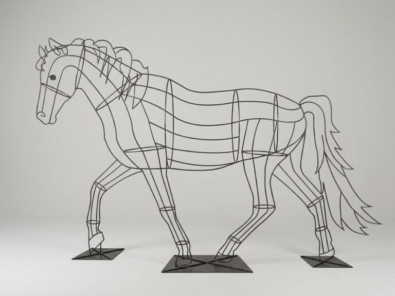 Topiary Horse Frame