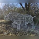 Custom Rhino Topiary