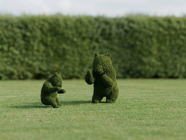 Custom Bear Topiary