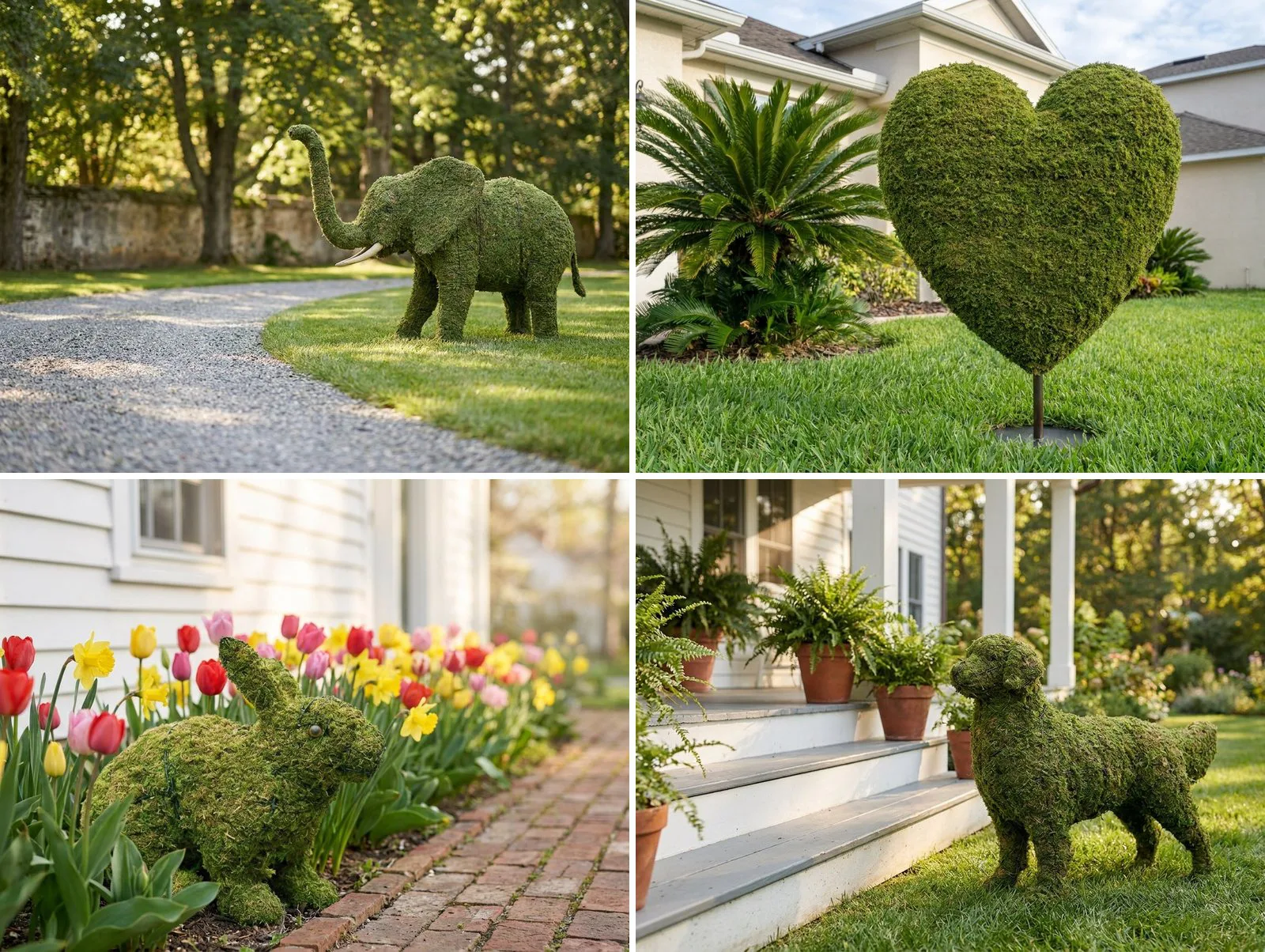 Topiary Moss Care: Watering, Misting and Reviving a Brown Mossed Topiary