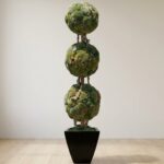 Preserved Moss Ball Topiary, 30 in