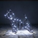 Westie Topiary, 14 in (Lit)