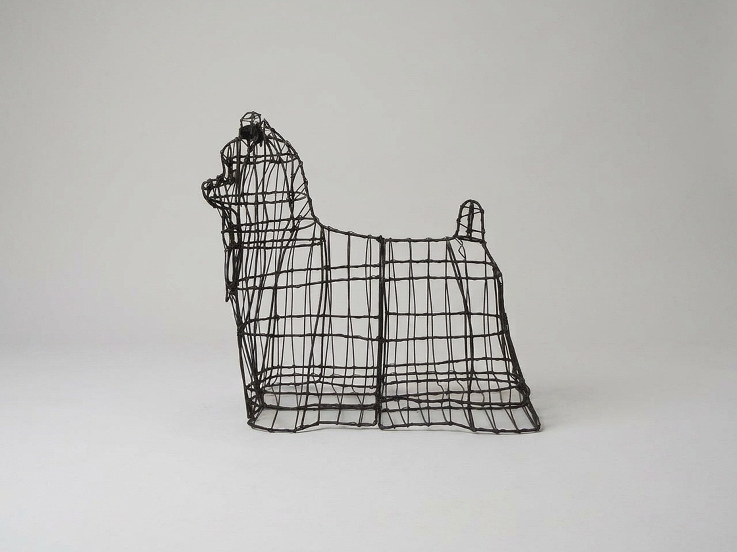 Yorkie Topiary Frame, 15 in.