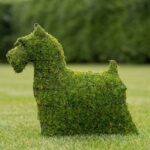 Yorkie Topiary, 15 Inch (Mossed)