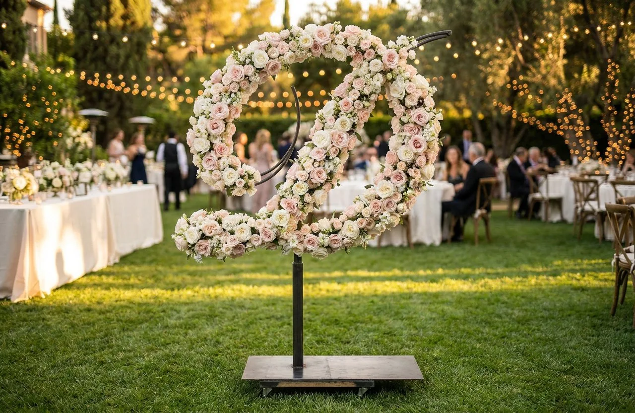 Monogram Letter D Topiary Frame, 72–90 in Monogram Letter D Topiary Frame, 72–90 in