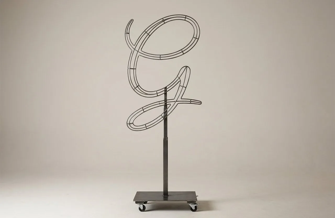 Monogram Letter G Topiary Frame, 72–90 in Monogram Letter G Topiary Frame, 72–90 in