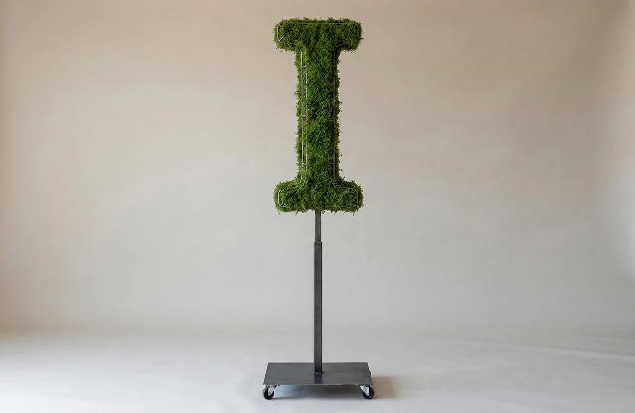Monogram Letter I Topiary Frame, 72–90 in Monogram Letter I Topiary Frame, 72–90 in