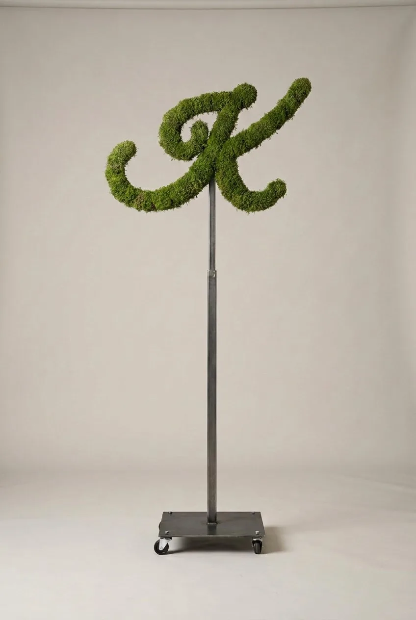Monogram Letter K Topiary Frame, 72–90 in Monogram Letter K Topiary Frame, 72–90 in