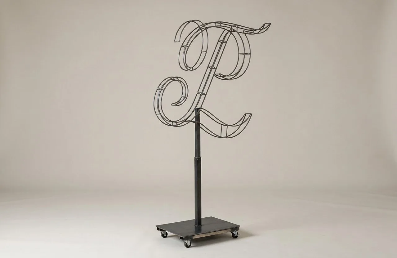 Monogram Letter L Topiary Frame, 72–90 in Monogram Letter L Topiary Frame, 72–90 in
