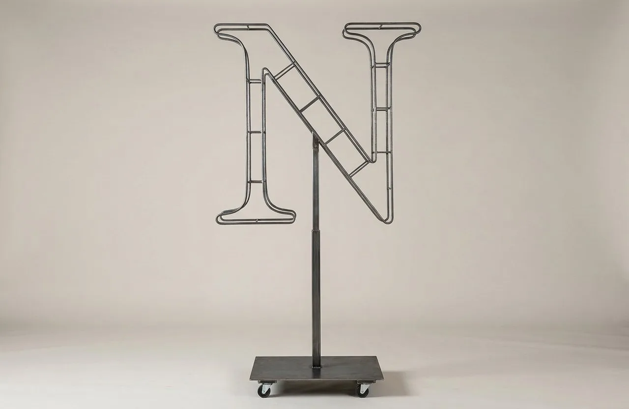 Monogram Letter N Topiary Frame, 72–90 in Monogram Letter N Topiary Frame, 72–90 in