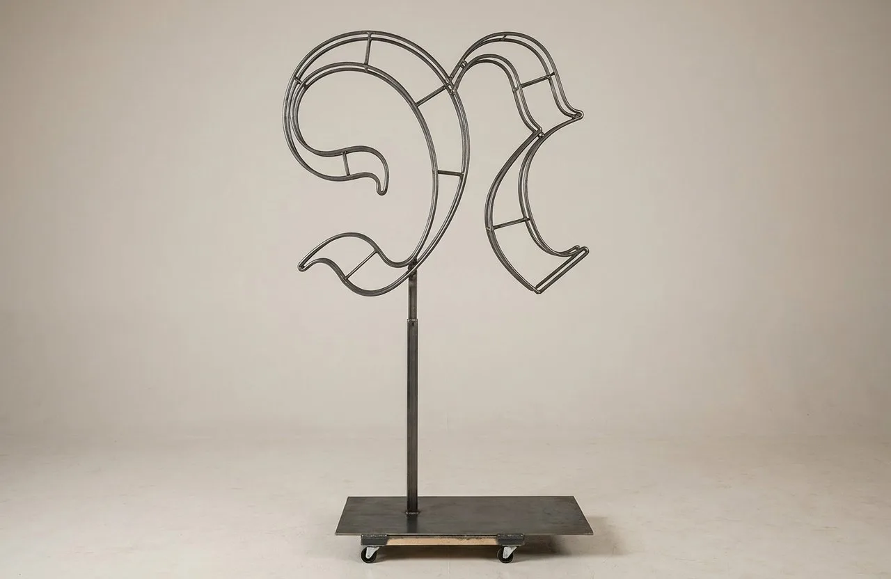 Monogram Letter N Topiary Frame, 72–90 in Monogram Letter N Topiary Frame, 72–90 in