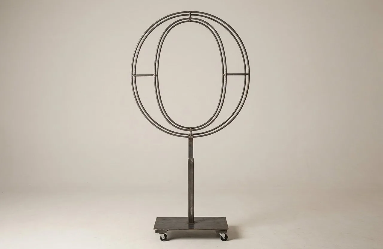 Monogram Letter O Topiary Frame, 72–90 in Monogram Letter O Topiary Frame, 72–90 in