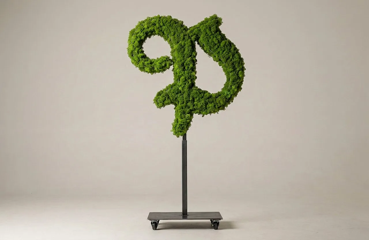 Monogram Letter P Topiary Frame, 72–90 in Monogram Letter P Topiary Frame, 72–90 in