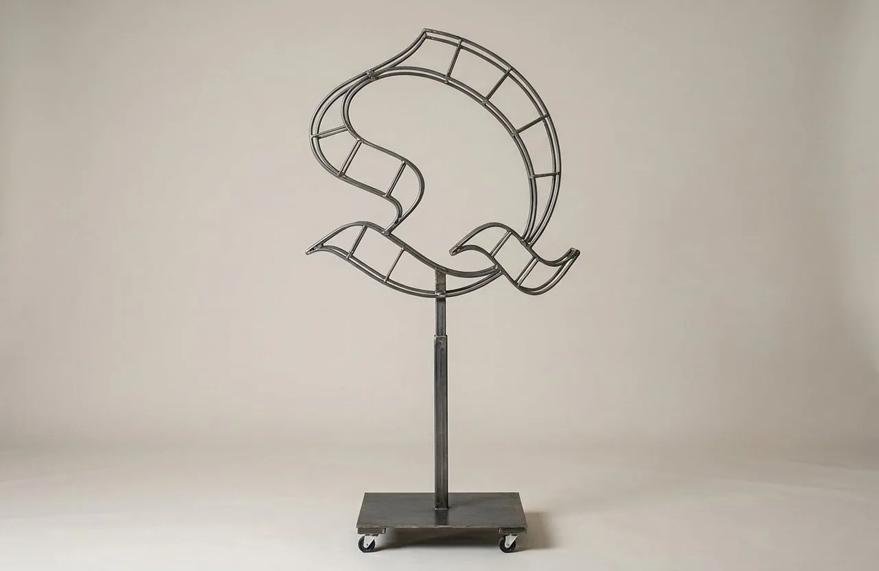 Monogram Letter Q Topiary Frame, 72–90 in Monogram Letter Q Topiary Frame, 72–90 in