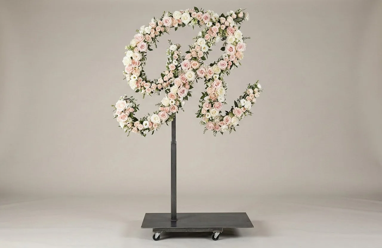 Monogram Letter R Topiary Frame, 72–90 in Monogram Letter R Topiary Frame, 72–90 in