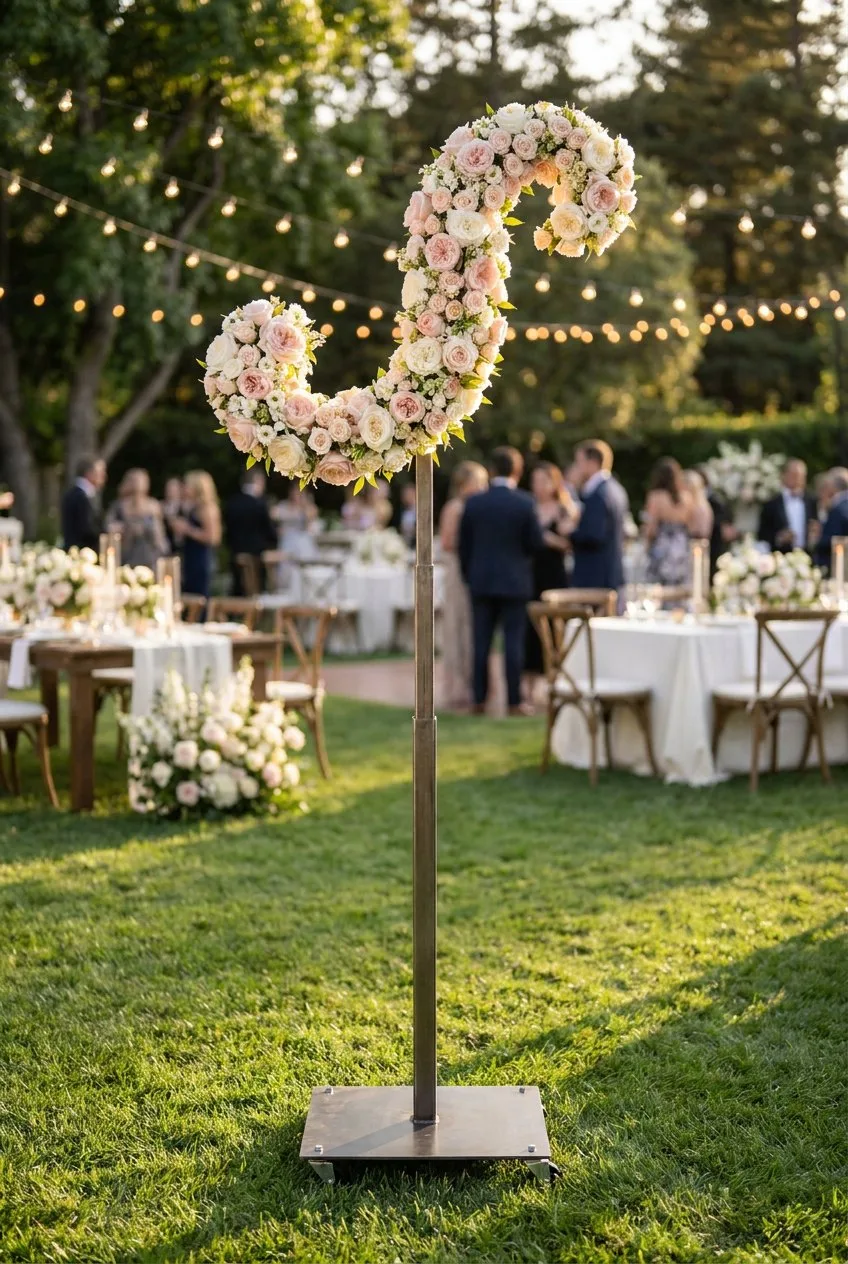 Monogram Letter S Topiary Frame, 72–90 in Monogram Letter S Topiary Frame, 72–90 in