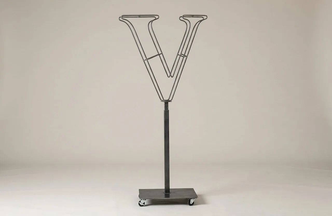 Monogram Letter V Topiary Frame, 72–90 in Monogram Letter V Topiary Frame, 72–90 in