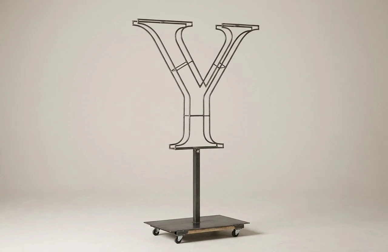 Monogram Letter Y Topiary Frame, 72–90 in