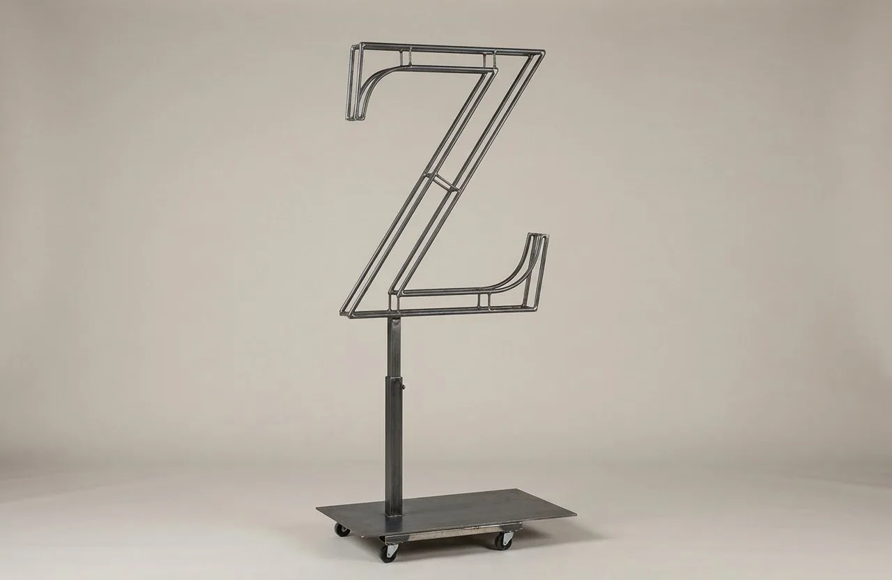 Monogram Letter Z Topiary Frame, 72–90 in Monogram Letter Z Topiary Frame, 72–90 in