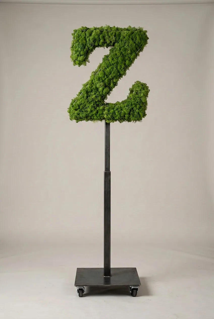 Monogram Letter Z Topiary Frame, 72–90 in Monogram Letter Z Topiary Frame, 72–90 in