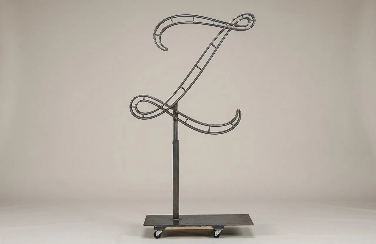 Monogram Letter Z Topiary Frame, 72–90 in Monogram Letter Z Topiary Frame, 72–90 in